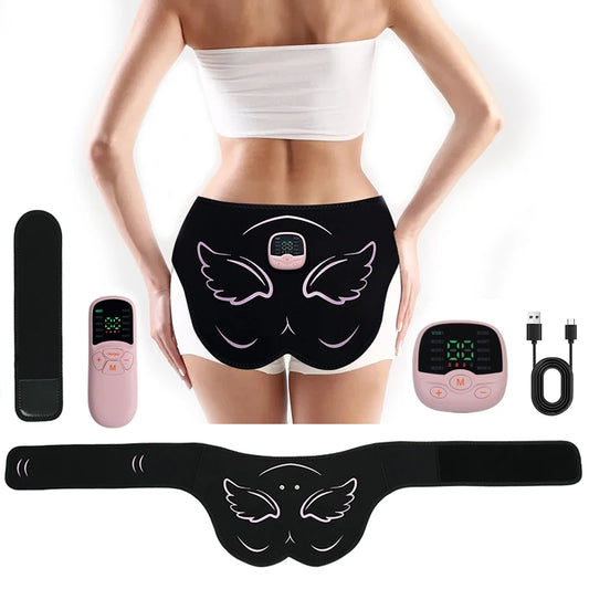 Electric EMS Hip Trainer Buttock Muscle Stimulator With Remote Control 10 Modes 30 Training Levels Fitness Massager Slimming