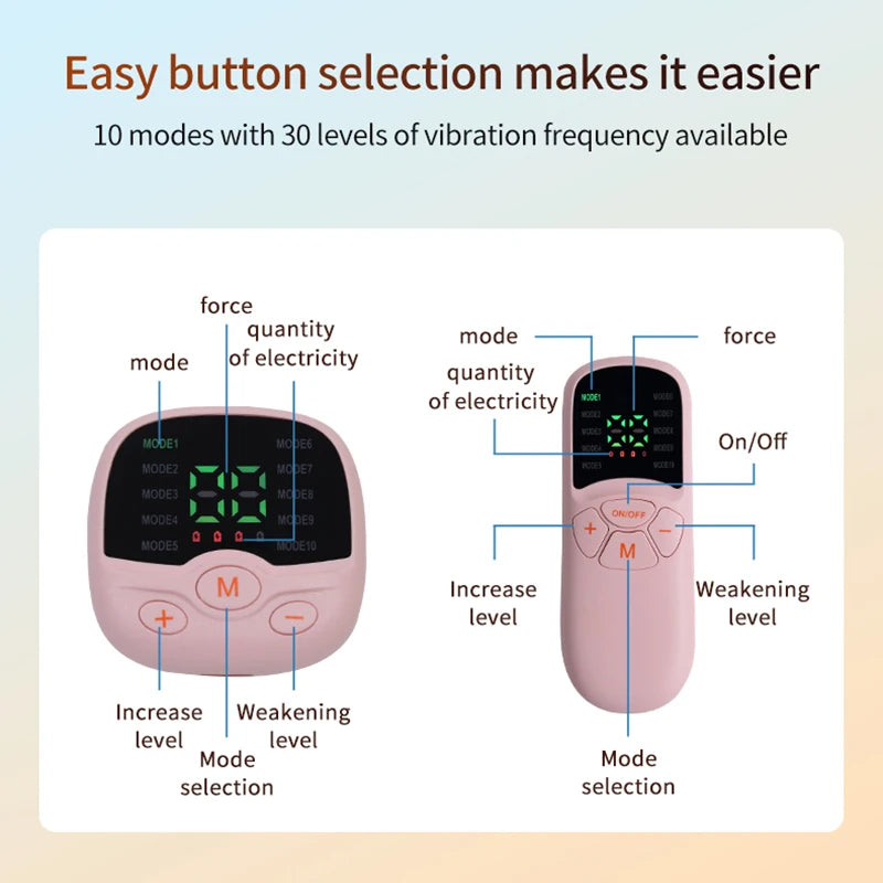 Electric EMS Hip Trainer Buttock Muscle Stimulator With Remote Control 10 Modes 30 Training Levels Fitness Massager Slimming